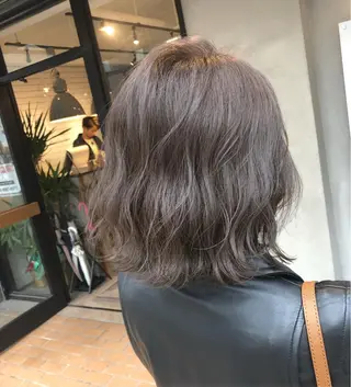 ミディアム カラー lafithhair ruu.南本庄のヘアスタイル