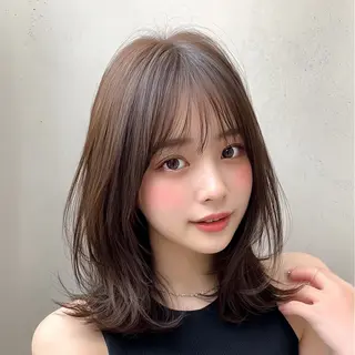 ミディアム 松澤日菜 ✂メンズ歓迎のヘアスタイル