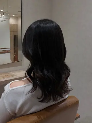 ミディアム ⭐️うる艶カラー 募集　まゆ⭐️のヘアスタイル