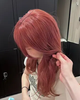 ロング カラー 海奈 メンズカットのヘアスタイル