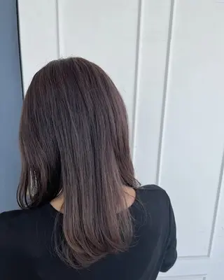 セミロング カラー RuLaN AMIのヘアスタイル