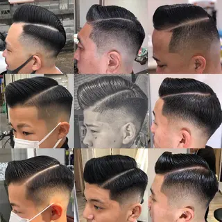 ショート メンズ 極川 涼太のヘアスタイル