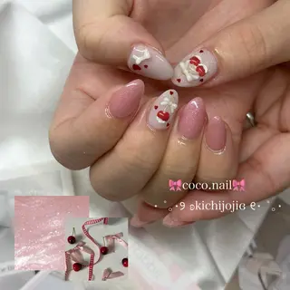 ネイル coco.nail/ y2k/ワンホンのネイルデザイン