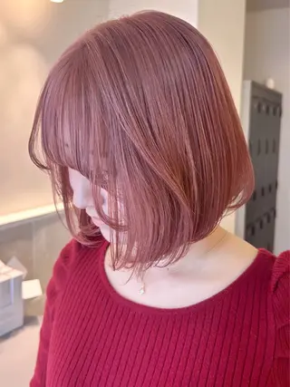 ショート カラー Ayame / ハイトーンカラーのヘアスタイル