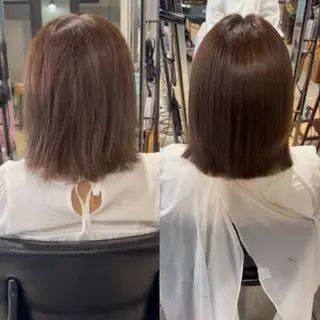 ブリーチ矯正髪質改善 ✨オオエタクミのヘアスタイル