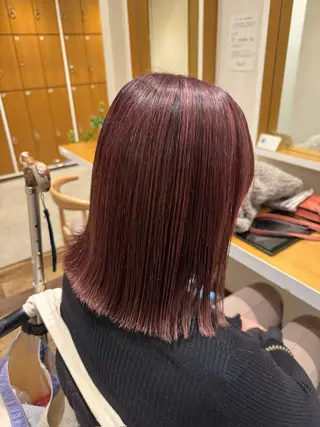 ミディアム カラー 波津久 鈴愛のヘアスタイル