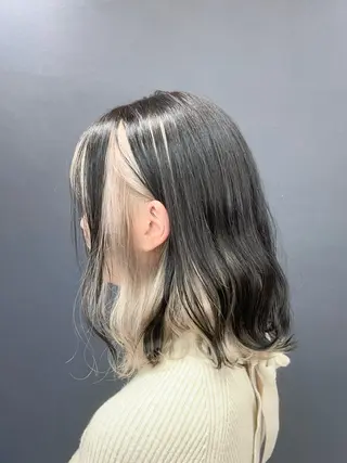 ミディアム カラー 坂槙 航のヘアスタイル