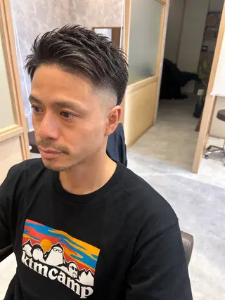 ショート メンズ 久木原 ゆりのヘアスタイル