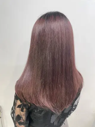 セミロング ケアブリーチ🌟 ♢WATARU♢のヘアスタイル