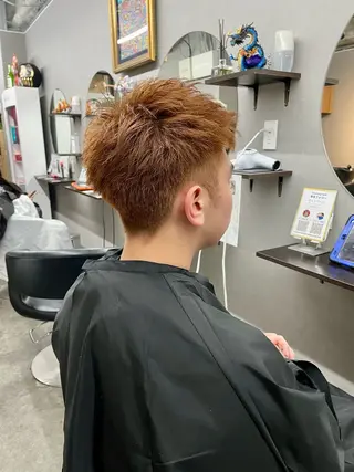 カラー メンズ 🌹ミラクル美容師 🌹✨クッポ✨のヘアスタイル