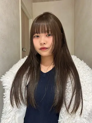 ロング カラー Sora/レイヤー/ 似合わせカラー🤎のヘアスタイル