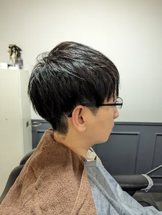 ショート メンズ 渋谷駅徒歩3分メンズ カット👦🏻うしだのヘアスタイル
