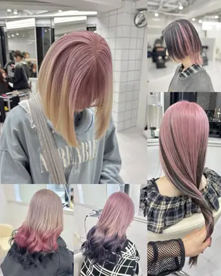 セミロング 🎗副店長/井上 竜 ブリーチ指名No.1のヘアスタイル