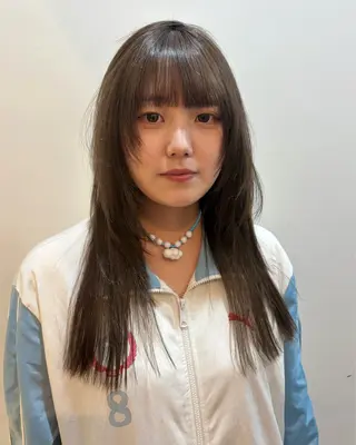 ロング Riko/ カットモデル募集❤︎のヘアスタイル