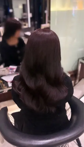 ロング カラー 銀座🪽⋆.* MIKIのヘアスタイル