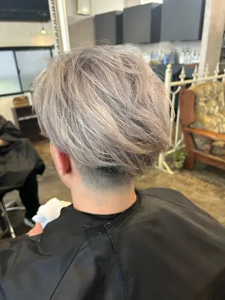 ショート カラー メンズ Julia🖤 産休中🌬️🩵のヘアスタイル