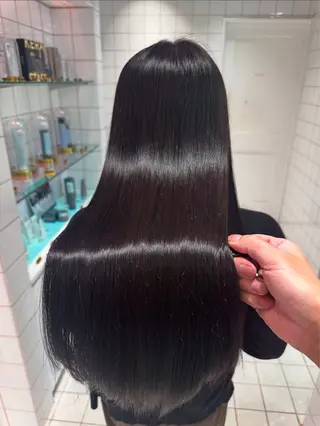 ロング ✨縮毛矯正✨レイヤー ホウダカズヒロのヘアスタイル