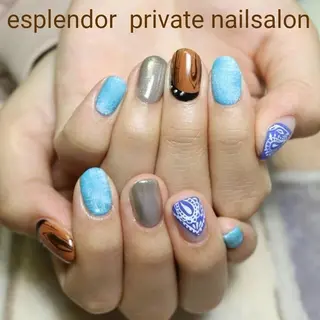 ネイル esplendor  小野寺のネイルデザイン