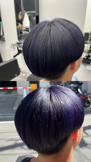カラー メンズ 永井 脩弥のヘアスタイル