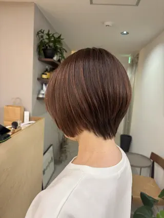 ショート 權軒 真尋 /モデル様募集中のヘアスタイル