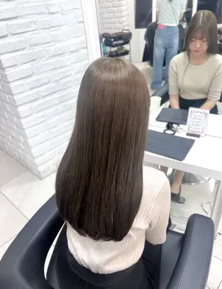 ロング 極上ツヤ髪矯正 🪄︎︎💫あやののヘアスタイル