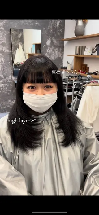 ロング レイヤー/艶感カラー /LILICAのヘアスタイル