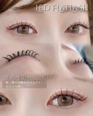マツエク・マツパ Lash&Brow Mignon 廿日市のマツエク・マツパデザイン