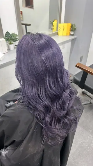 ロング カラー 艶髪✖️ハイトーン 🫧YURIA🫧のヘアスタイル