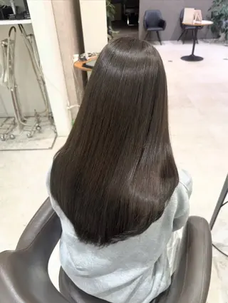 セミロング カラー Lee天王寺 Rinのヘアスタイル