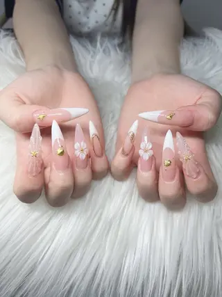 ネイル Lee Nails チップ長さだし専門店のネイルデザイン