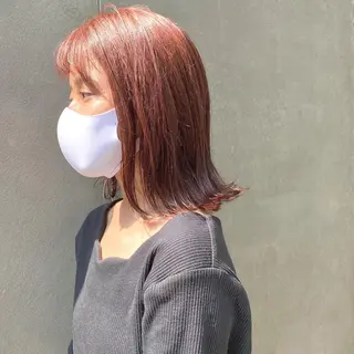 ミディアム カラー ヘアアレンジ 【ダメージレス施術】 【透明感】北村 拓也のヘアスタイル