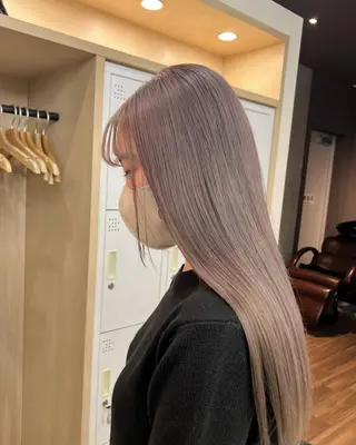 ロング カラー 髪質改善ストレート sotaのヘアスタイル