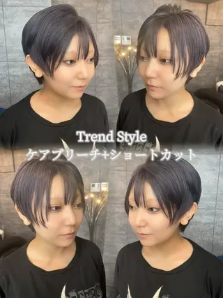 ショート カラー 🍀みちか🍀 lovis💕大宮のヘアスタイル