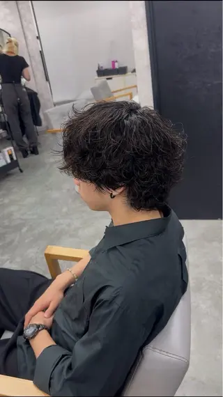 パーマ メンズ メンズパーマ特化 🌹RIO🌹のヘアスタイル