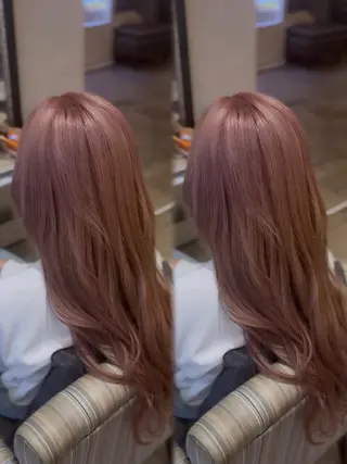 ロング 杉本 奈々美のヘアスタイル