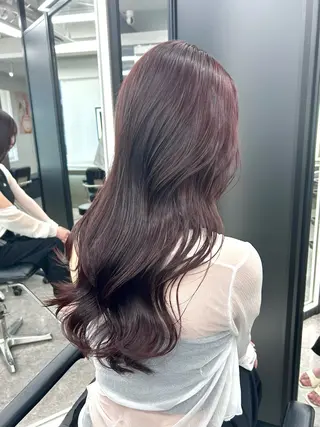 ミディアム カラー ハイトーンボブ /tasukuのヘアスタイル