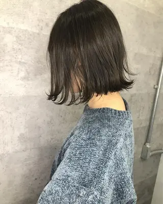 ショート カラー 髪質改善 中川　翔のヘアスタイル