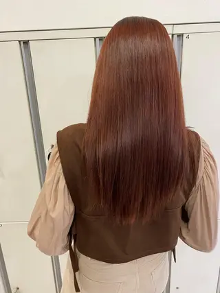 ロング 田谷 夏生のヘアスタイル