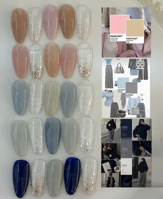 ネイル NailSalon✨ Écrinエクランのネイルデザイン