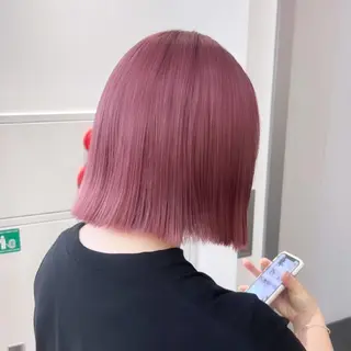 ミディアム カラー 🍒暖色✖️レイヤー /Haruna🍒のヘアスタイル