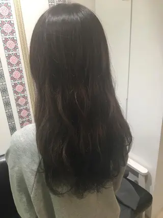 ロング カラー 田室　和幸 河原町のヘアスタイル