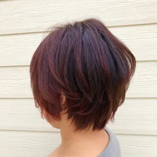 ショート カラー ✨ケア×デザイン🎨 杉本賢人のヘアスタイル