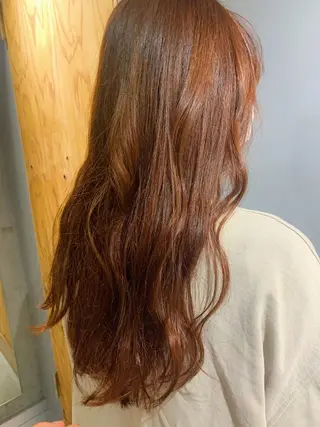 ロング カラー ヘアアレンジ REONA🪽✨薬院 レイヤーカット🫧のヘアスタイル