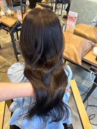 ロング カラー 渋谷の小さな美容室 🫧🪽愛子のヘアスタイル