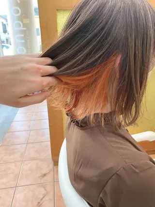 ショート カラー ✨髪質改善専門店✨ QOLU✨のヘアスタイル