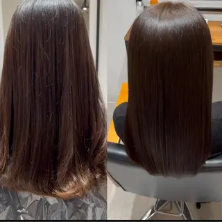 ロング 丹羽大喜 縮毛矯正/美髪矯正のヘアスタイル