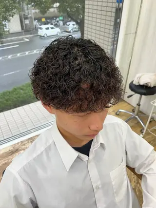 パーマ メンズ ミホ/ 元町中華街のヘアスタイル