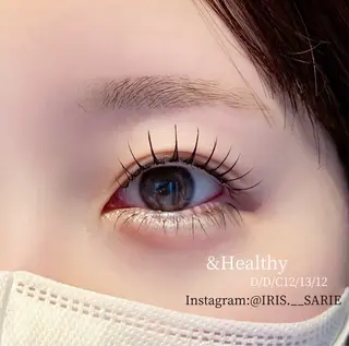 マツエク・マツパ IRIS. sarieのマツエク・マツパデザイン
