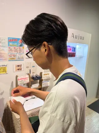 メンズ 🦋メンズカット/パ ーマモデル紀輔🦋のヘアスタイル