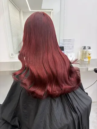 ロング 🍒韓国y2k暖色 NO.1🍒REAのヘアスタイル